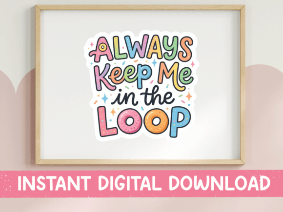 Always Keep Me in the Loop SVG Embroidery Review