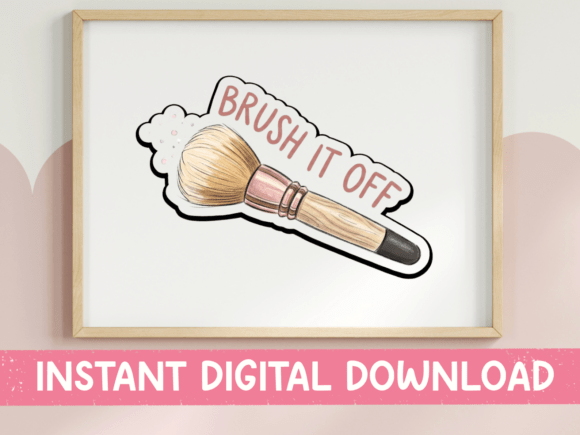 Brush It off Makeup Brush Sticker Review