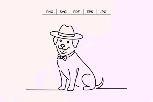 Cute Dog with Hat SVG Embroidery Review
