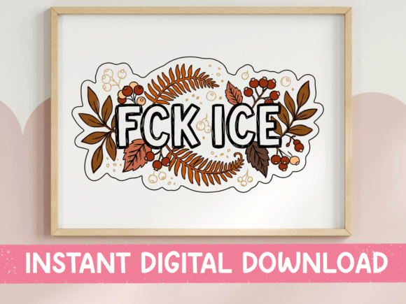 FCK ICE Autumn Leaves SVG Embroidery Review
