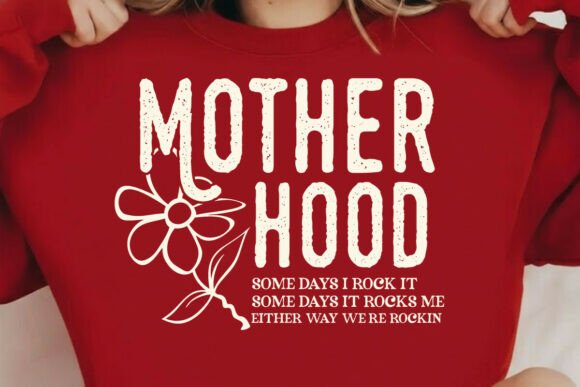 Mother Hood Png, Trendy Mama SVG PNG