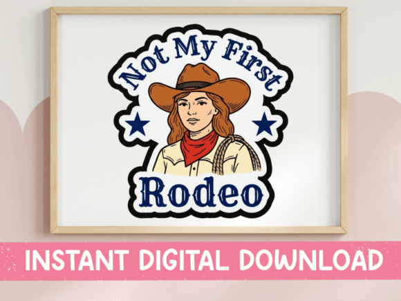 Not My First Rodeo Cowgirl SVG Embroidery Review