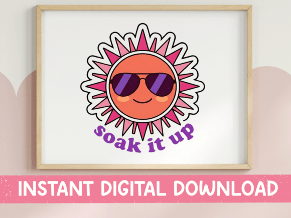 Soak It Up Retro Sunshine Sticker Review